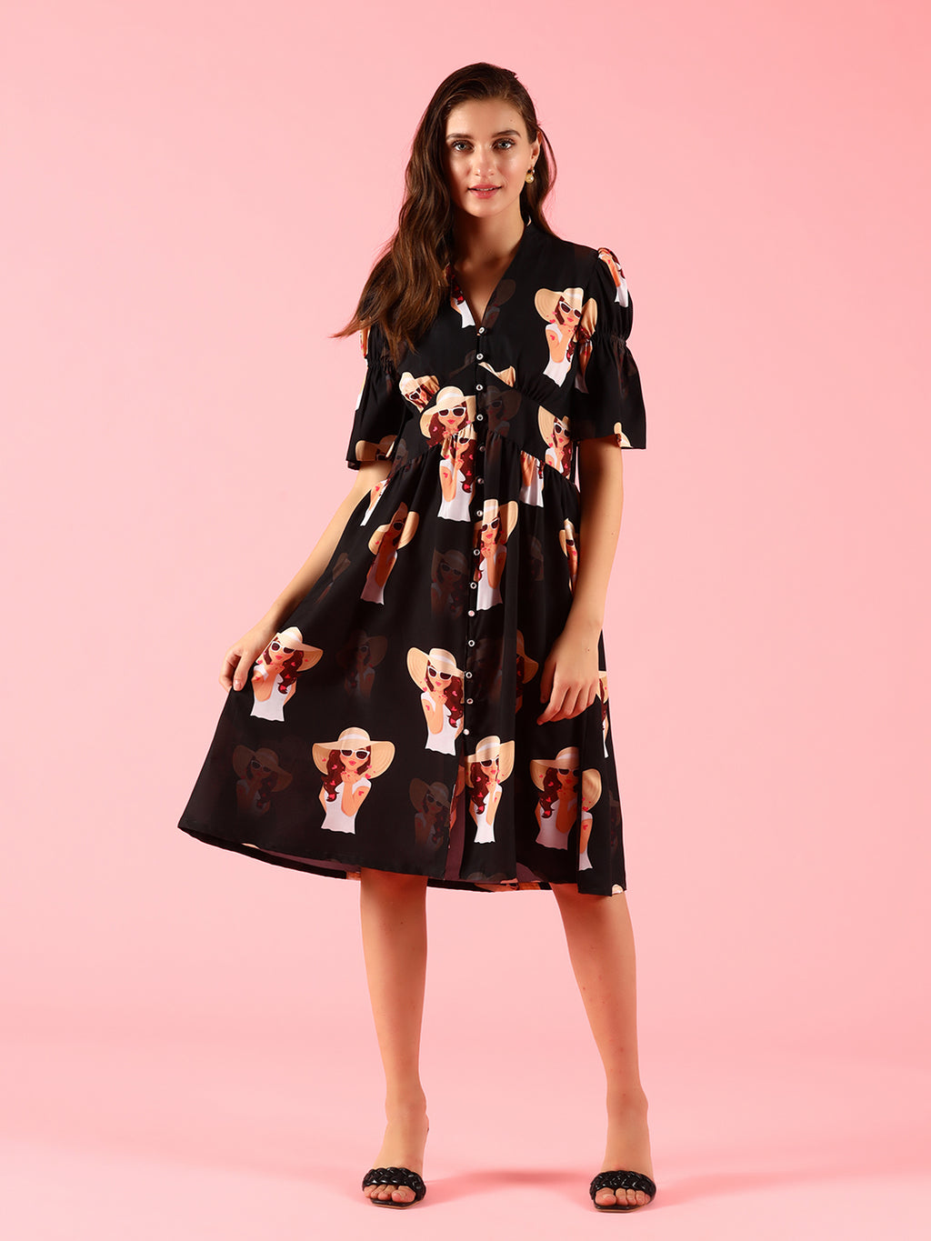 QUIRKY PRINT DRESS