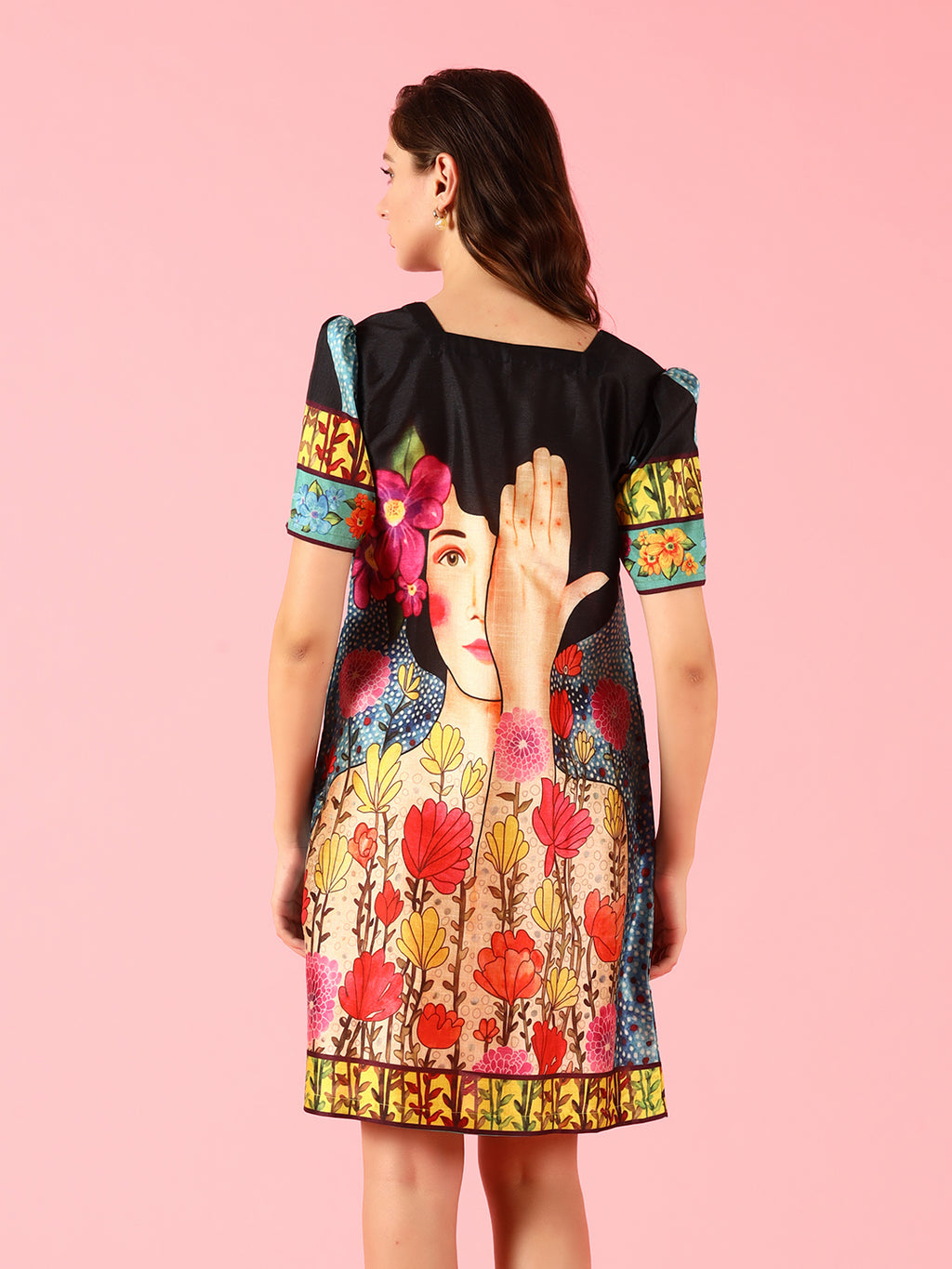 QUIRKY PRINT DRESS
