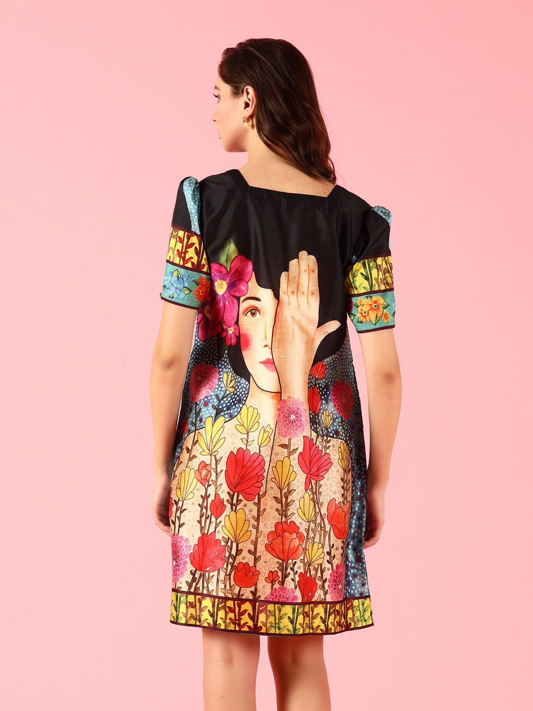 QUIRKY PRINT DRESS