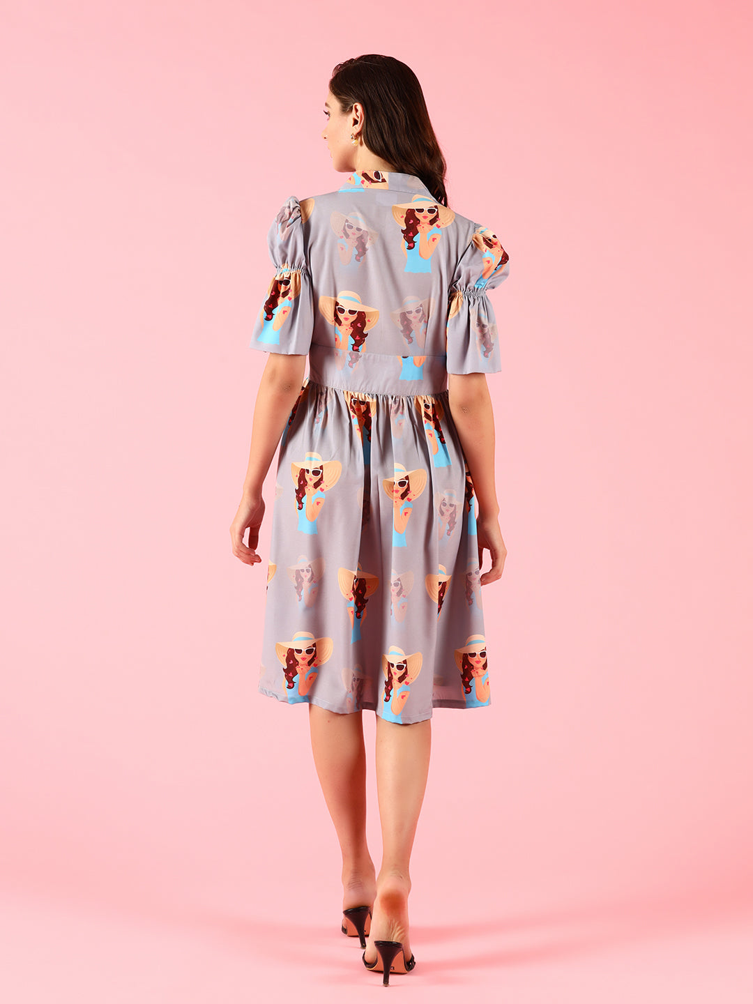 QUIRKY PRINT DRESS