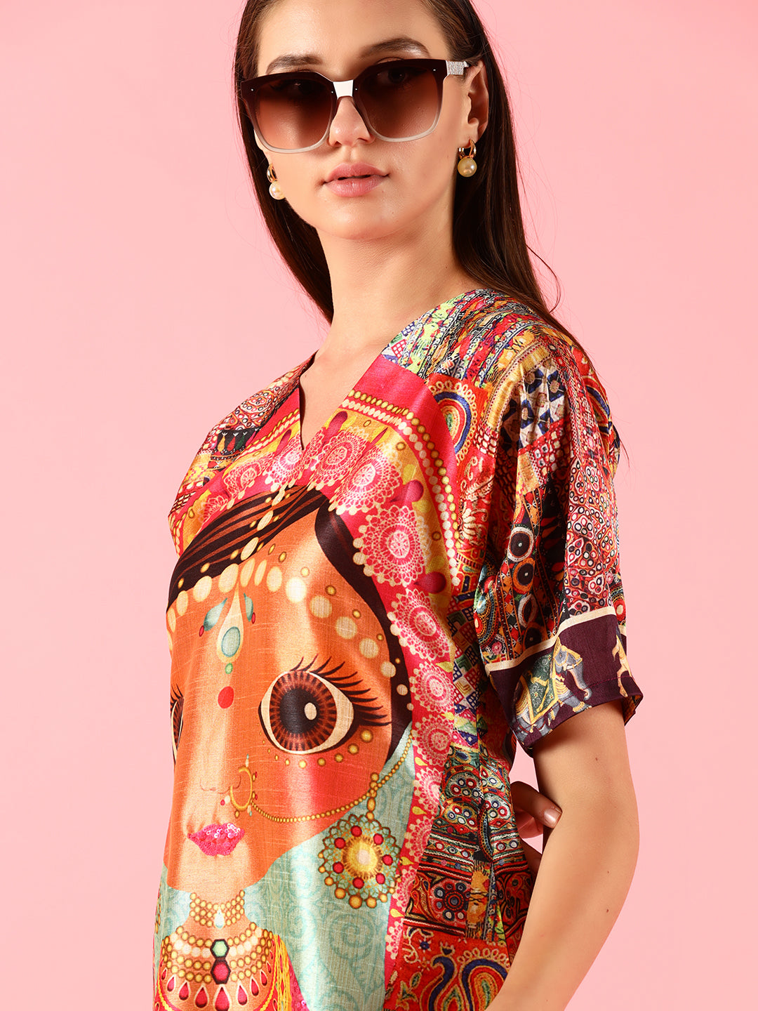 QUIRKY PRINTED DRESS